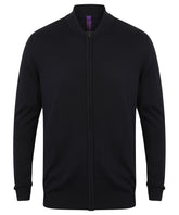 Unisex zip-through cardigan